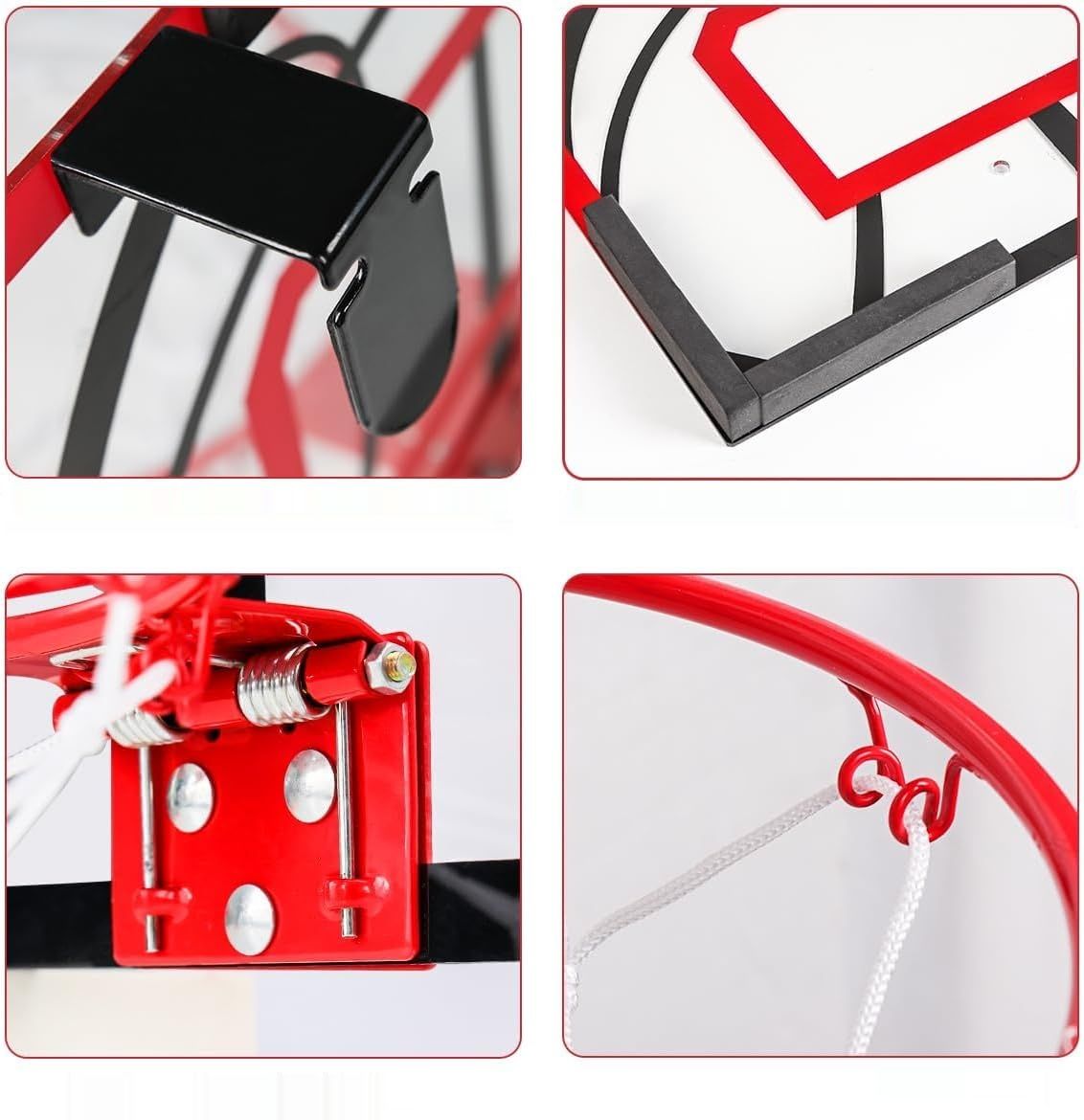 Mini kosz do koszykówki na drzwi MerryXGift – zestaw dla dzieci 6–12 lat