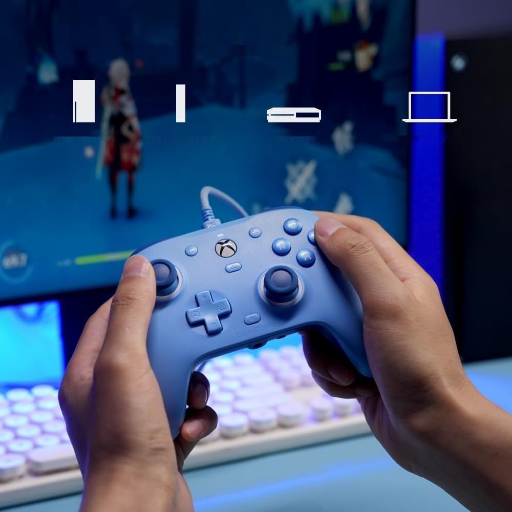 GameSir G7 SE – przewodowy gamepad do Xbox Series X|S, Xbox One i PC (niebieski)