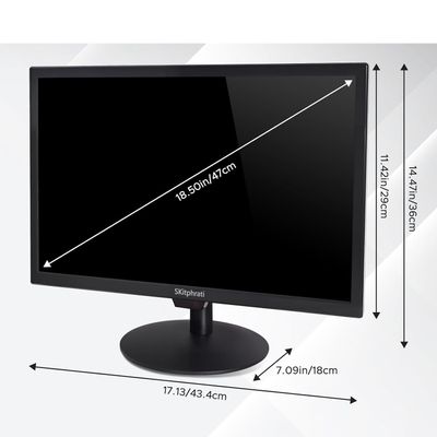 SKitphrati HD-185 19-calowy monitor PC HD 1440 x 900