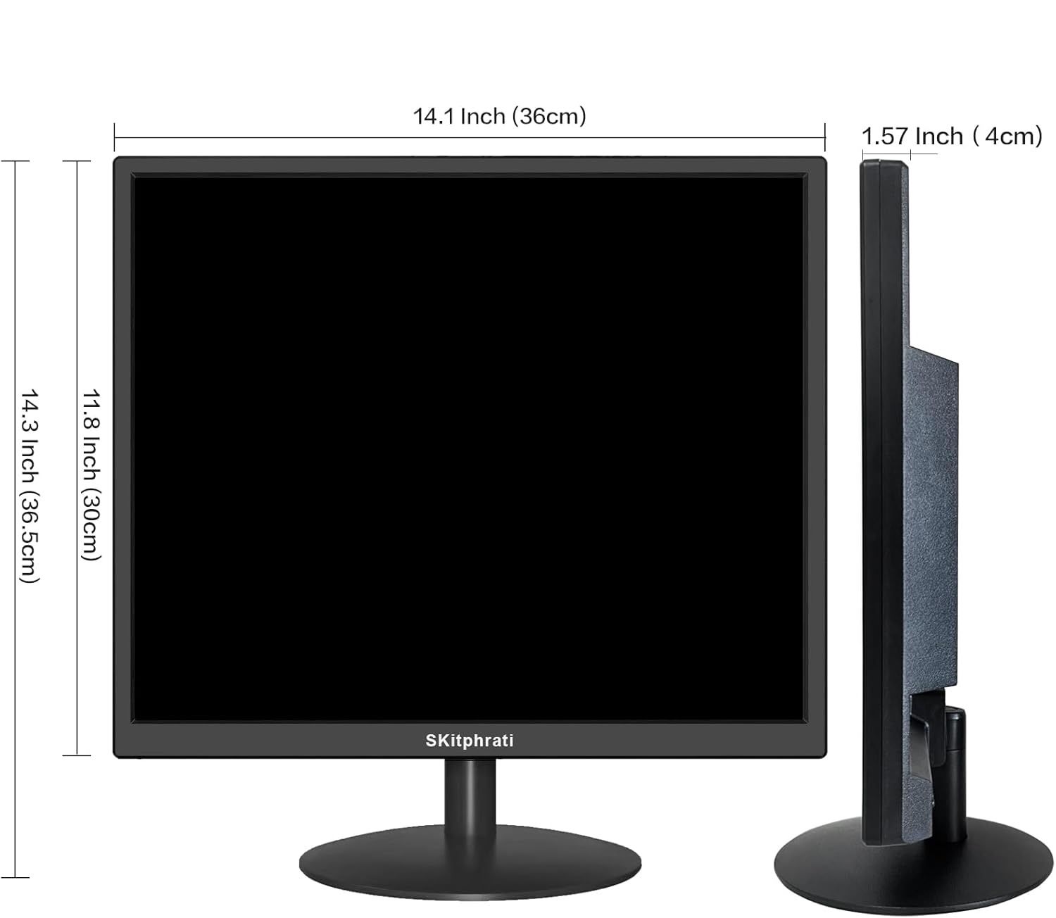 19-calowy monitor HD 1280 x 1024 z wejściami VGA, HDMI, format 5:4, 75