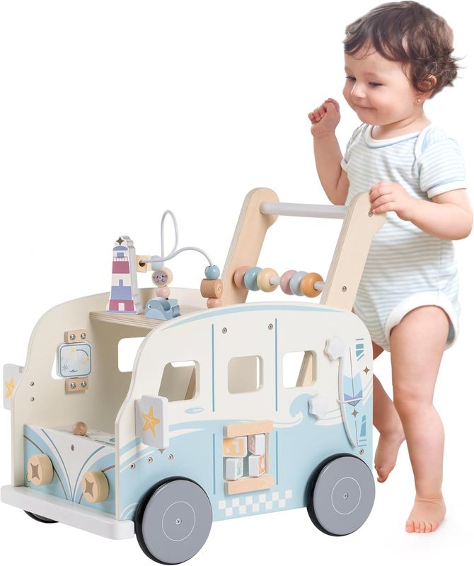 ROBOTIME Babyloopwagen z drewna