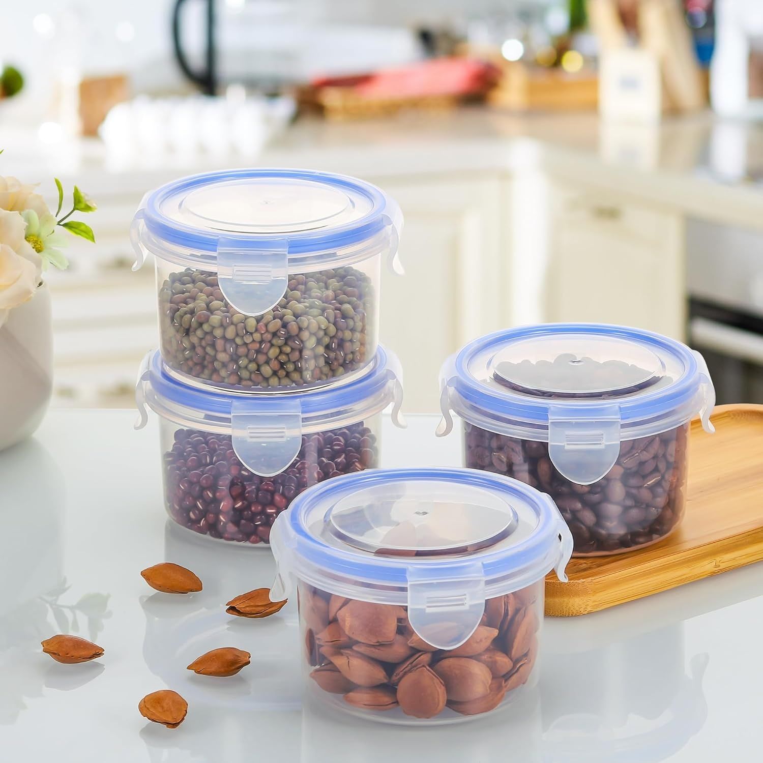 Zestaw pojemników na żywność 300 ml z pokrywkami Starvortex