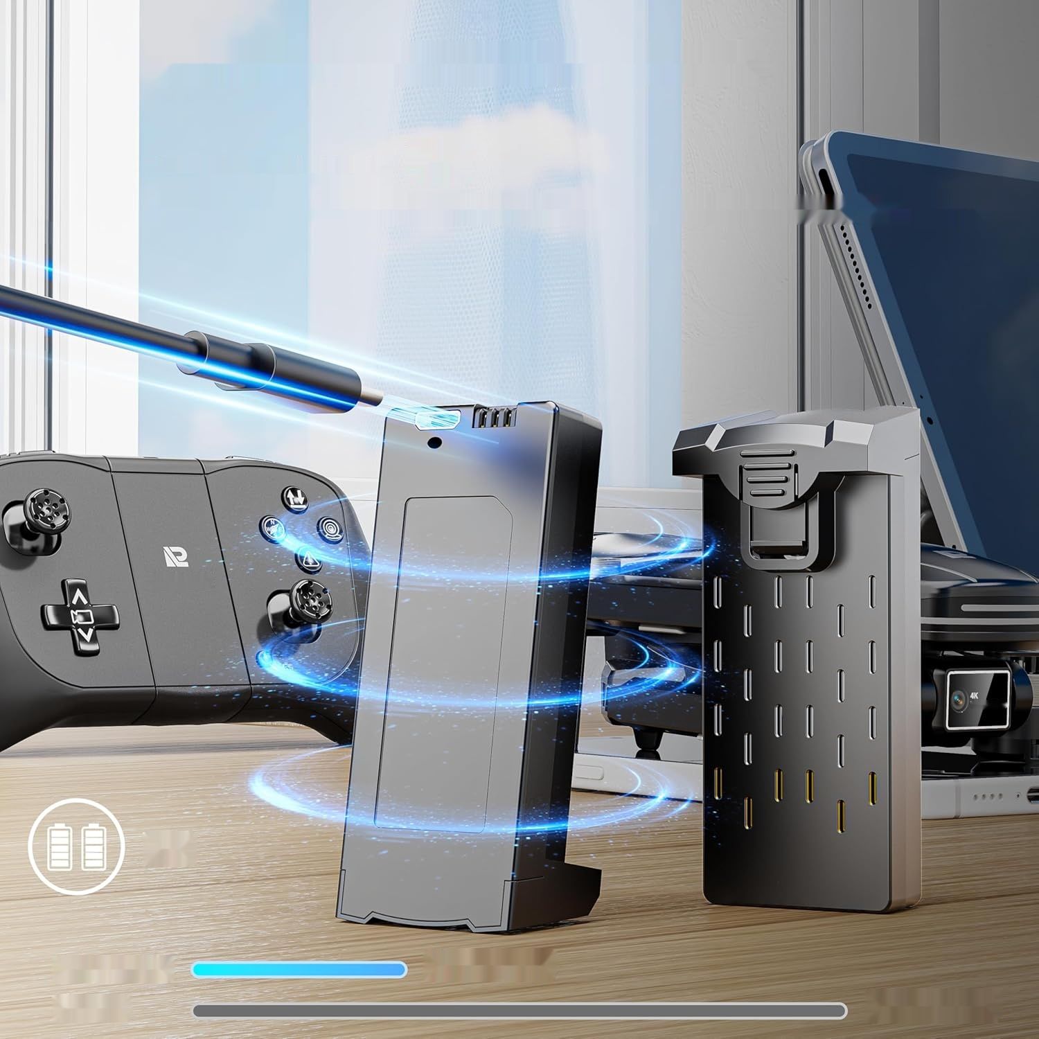 Dron PLEGBLE PL-516 z kamerą 4K – mini dron dla dzieci i dorosłych