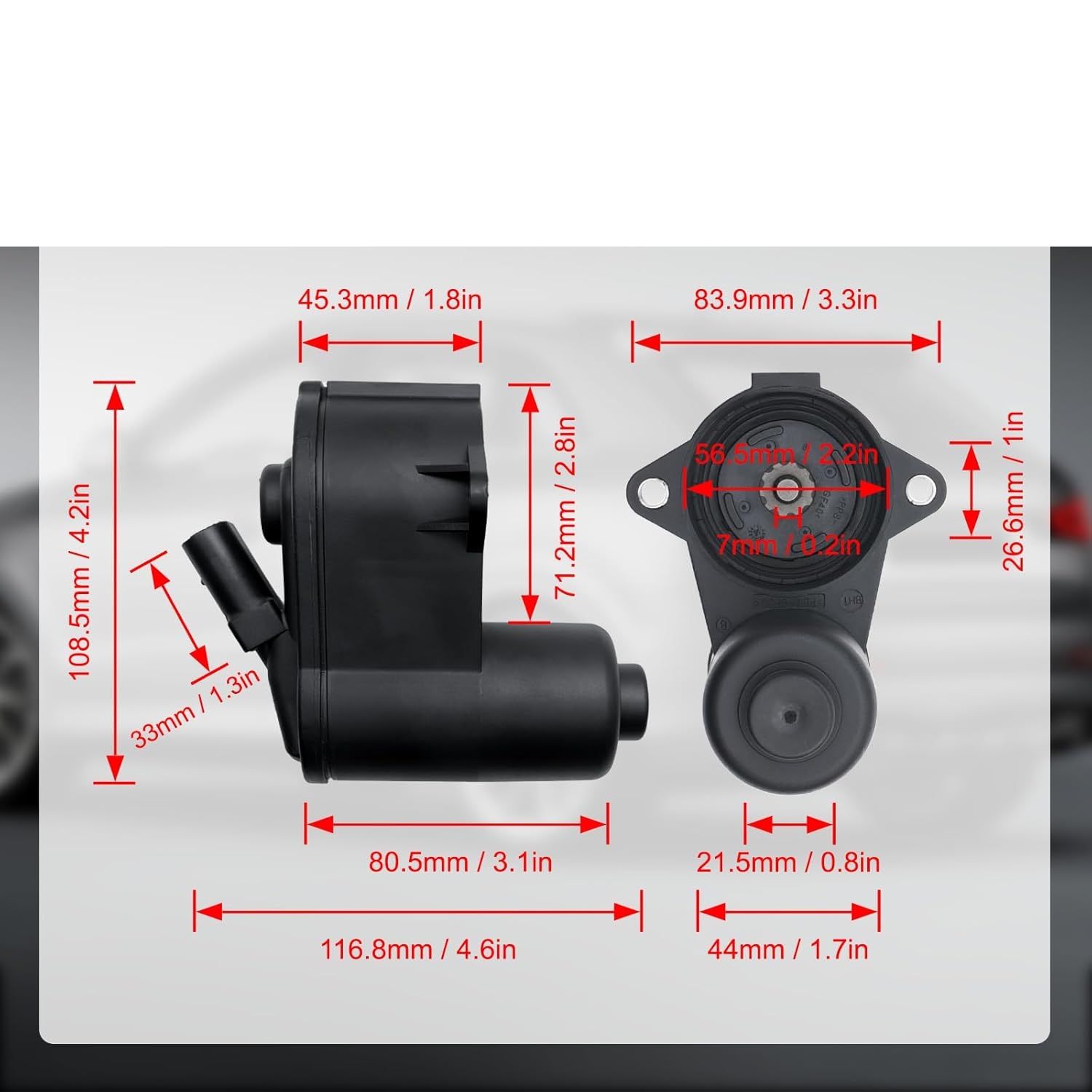 UKAUTO Elektryczny zacisk hamulca postojowego
