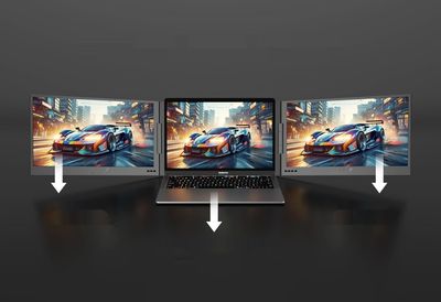 MT-VIKI 15,6'' przenośne rozszerzenie ekranu laptopa, podwójny monitor