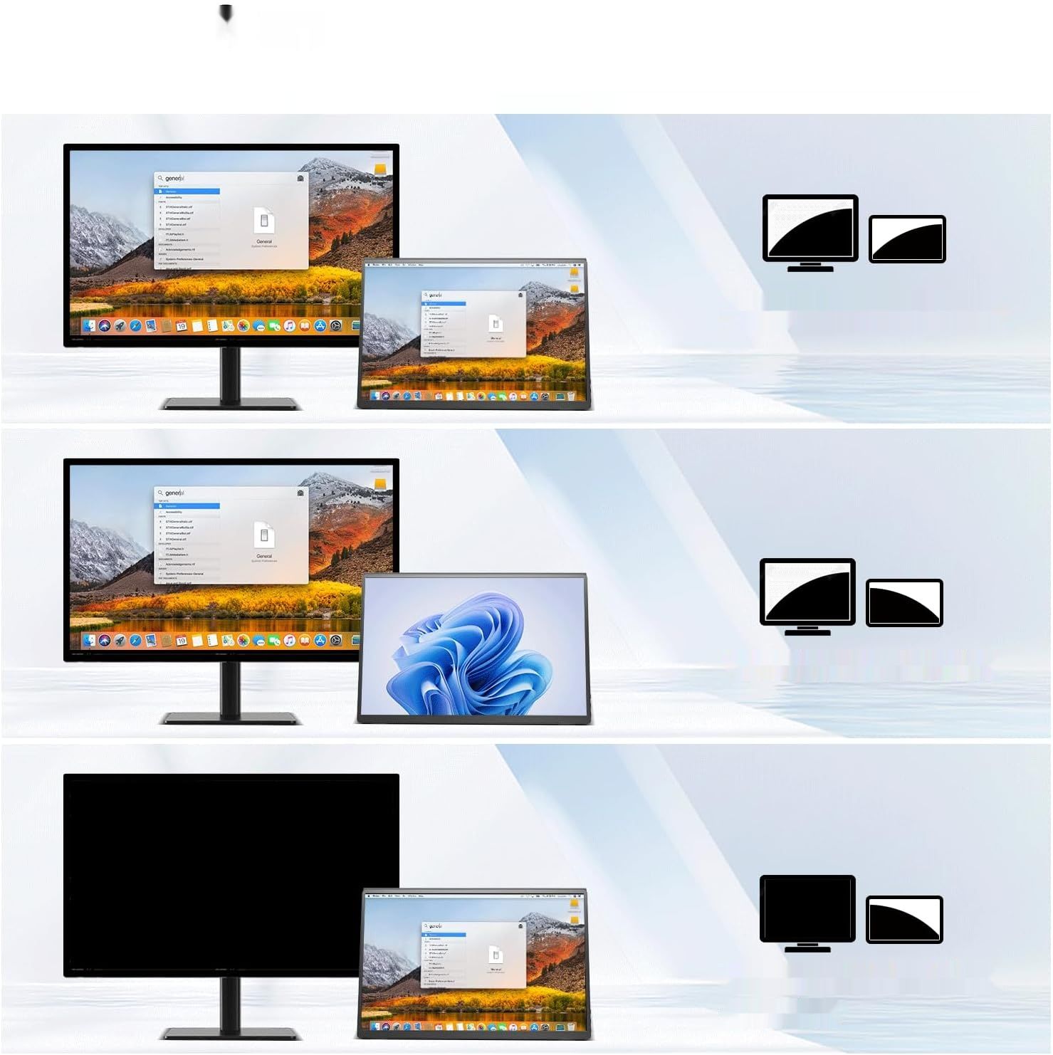 Przenośny monitor z ekranem dotykowym, 14-calowy ekran dotykowy IPS