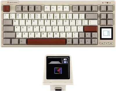 EPOMAKER RT80 Bezprzewodowa Klawiatura do Gier, Mechaniczna Klawiatura