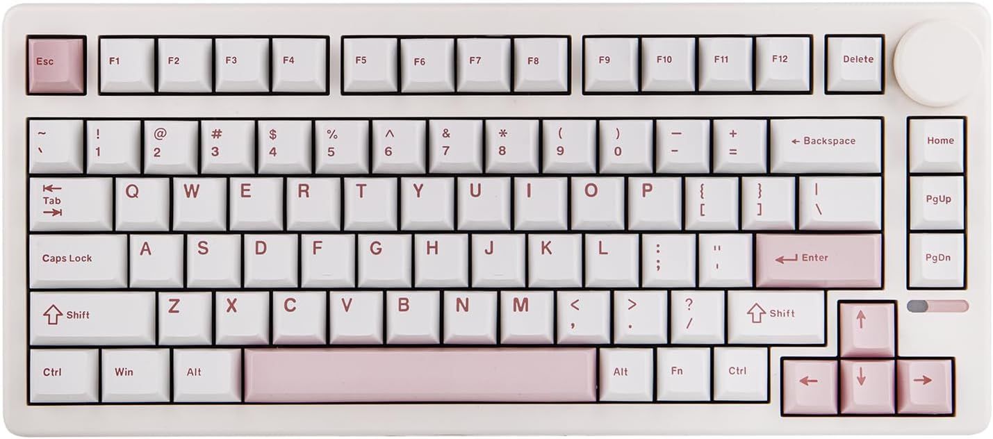 EPOMAKER QK81 75% – bezprzewodowa klawiatura mechaniczna do gier z podświetleniem RGB