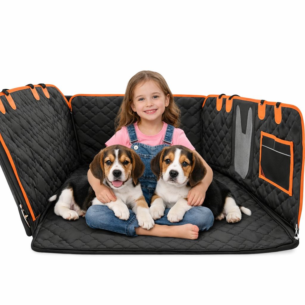 Tylne nakładki na siedzenia dla psów – Przedłużenie tylnego siedzenia