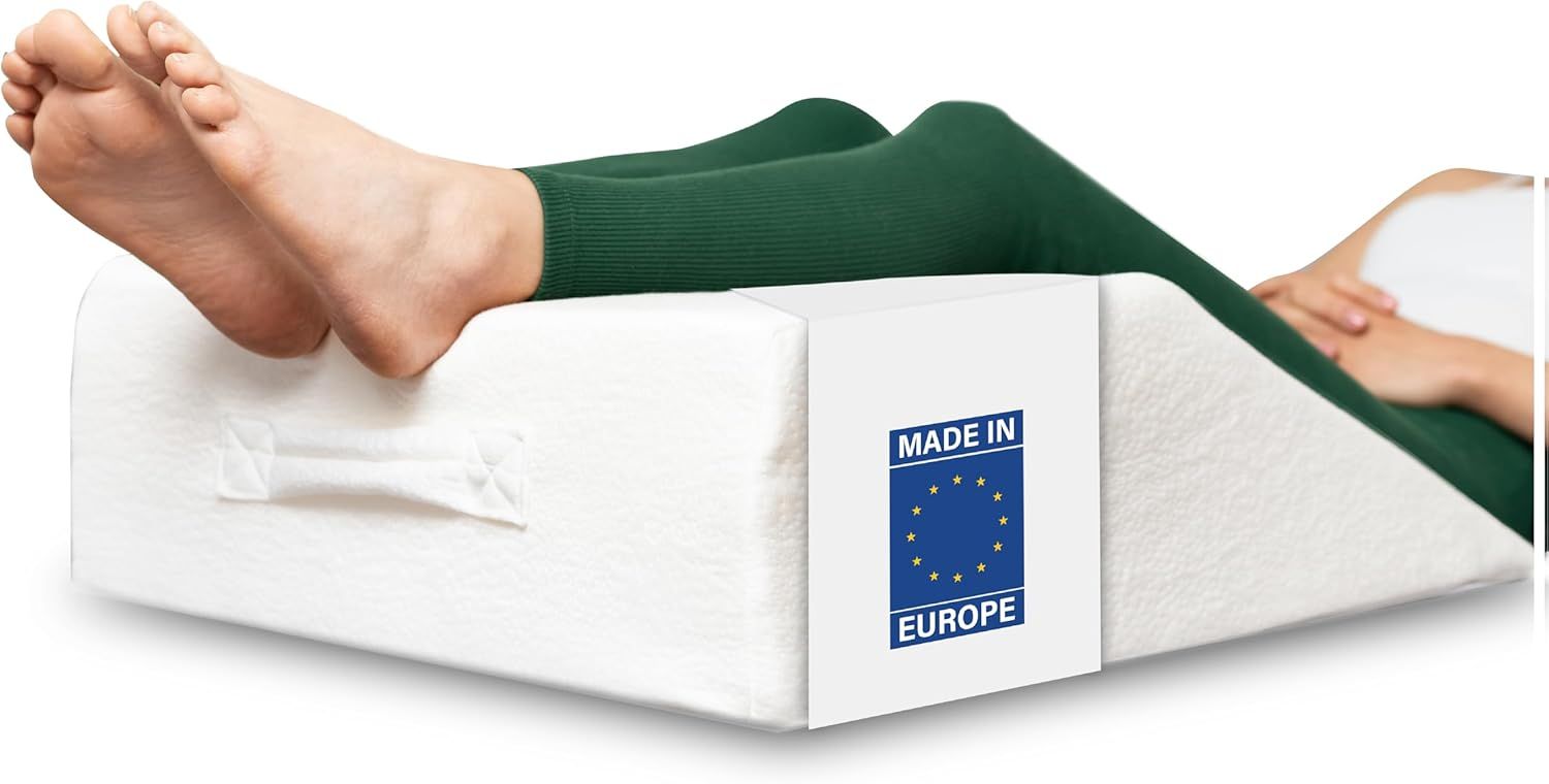 Dreamzie Beenlift Kussen – terapeutyczna poduszka pod nogi z pianką z pamięcią kształtu