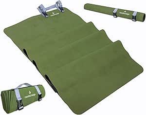 Yogamatte nordicfuego Travel – składana, cienka, z naturalnego kauczuku