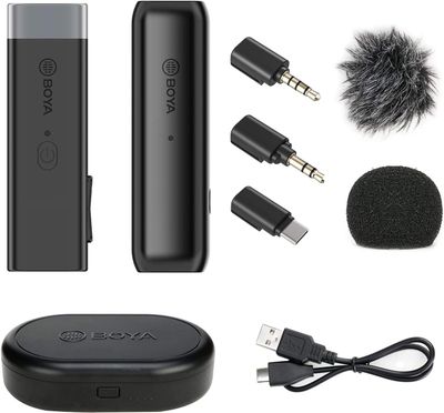 BOYA BY-WM3U USB-C 2.4G – bezprzewodowy mikrofon do smartfonów z Androidem
