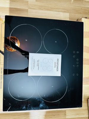 Płyta ceramiczna KICHPOWER 60 cm, 4 pola grzewcze, sterowanie dotykowe