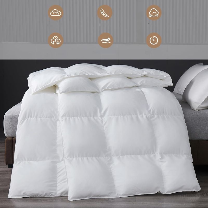 (NEW ROZMER 135X155).     MH MYLUNE HOME Miękka kołdra z alternatywnym puchem 135 x 155 cm – na每