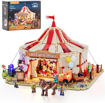Lumibricks Podróżujące Cyrkowe – zestaw do budowania ze światłem