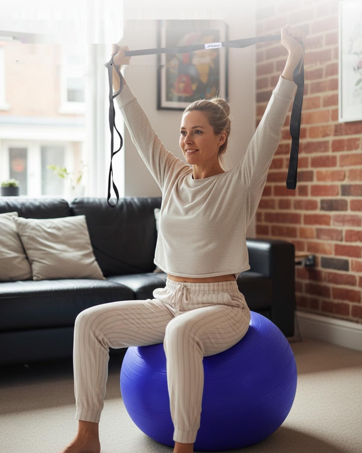 Trideer piłka gimnastyczna XXL 78–85 cm