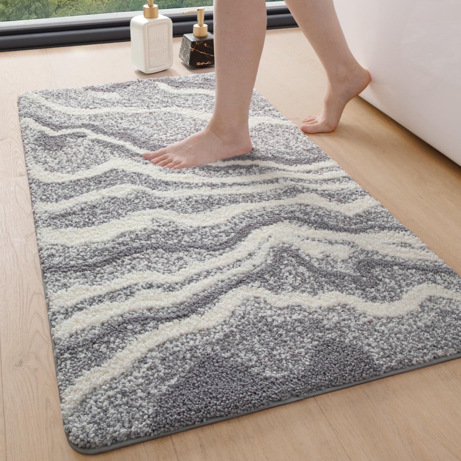 DEXI Dywanik łazienkowy 60 x 110 cm