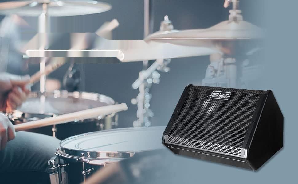 Coolmusic DM80 AMP – wzmacniacz do perkusji elektronicznej i klawiszy 80W z Bluetooth i USB