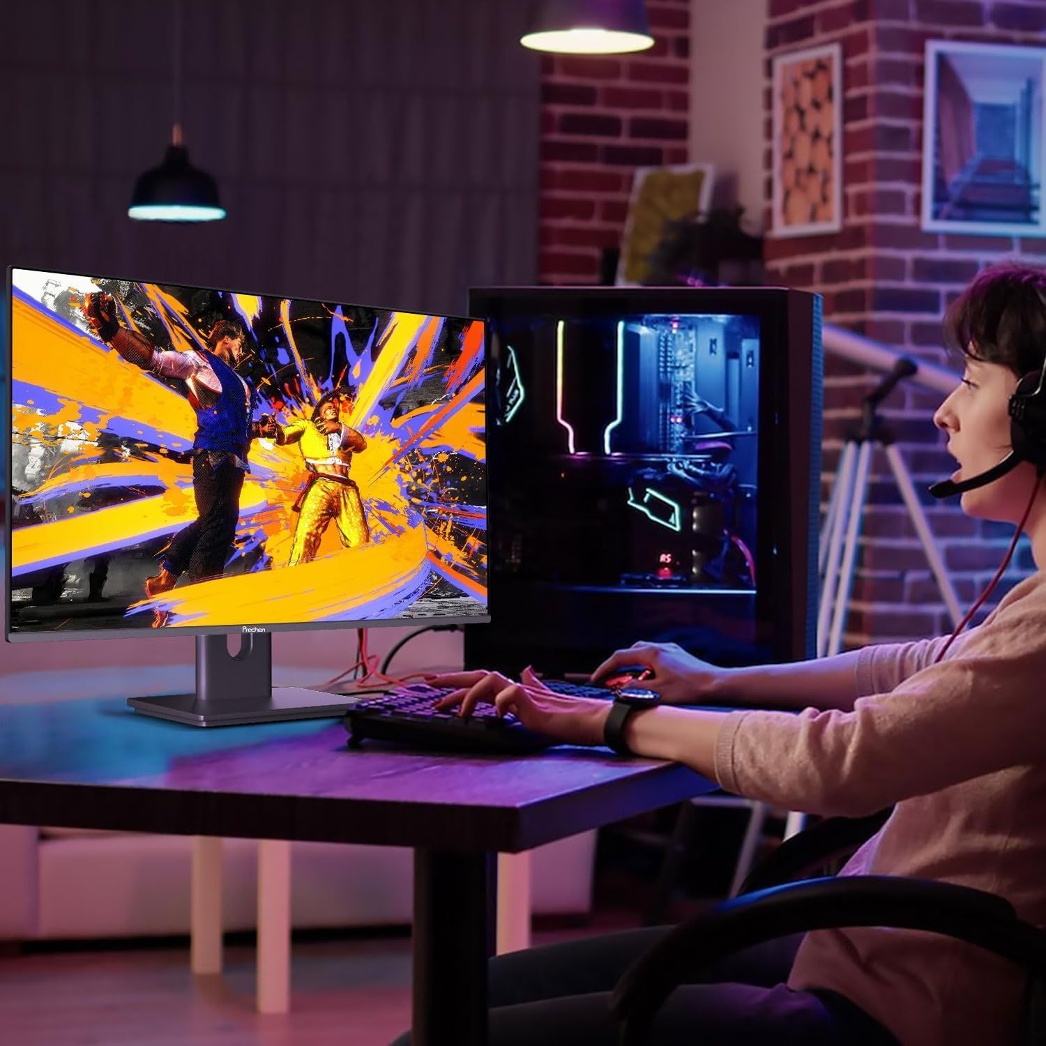 Prechen HD-238 – 23,8" Monitor Gaming QHD 2560 x 1440, 100 Hz