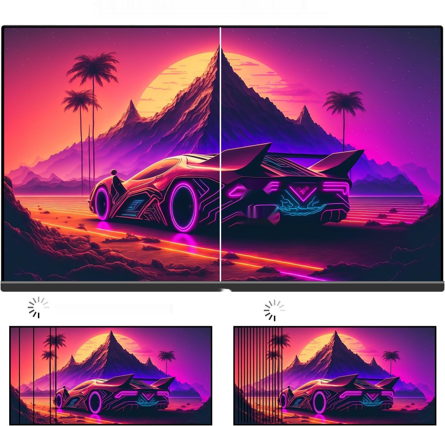 Prechen HD-238 – 23,8" Monitor Gaming QHD 2560 x 1440, 100 Hz