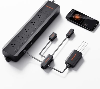 Spider Farmer GGS AC5 – 5-gniazdowa listwa zasilająca z kontrolą przez aplikację