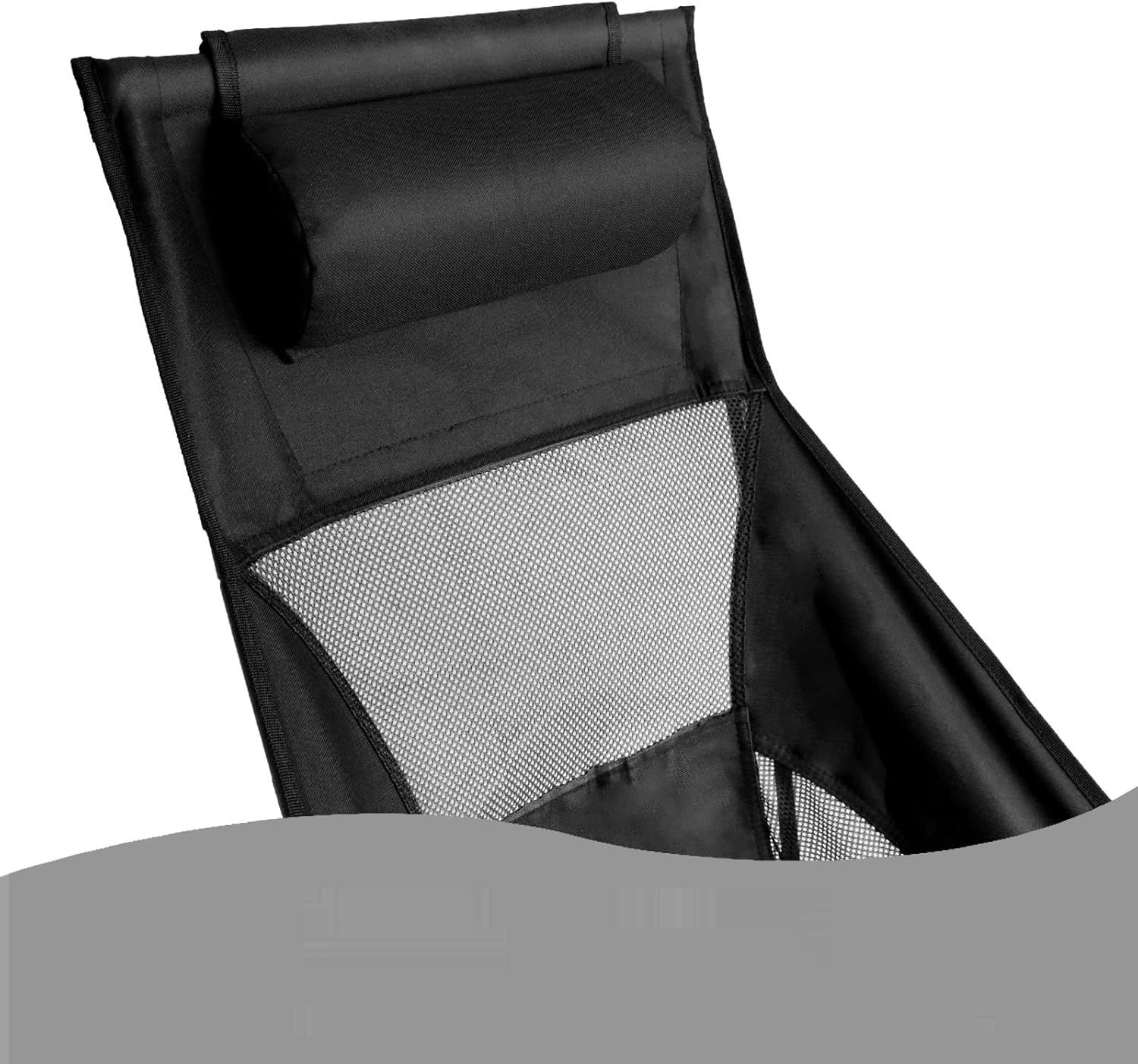 Składane krzesło kempingowe, małe, 120 kg, ultralekkie mini krzesło