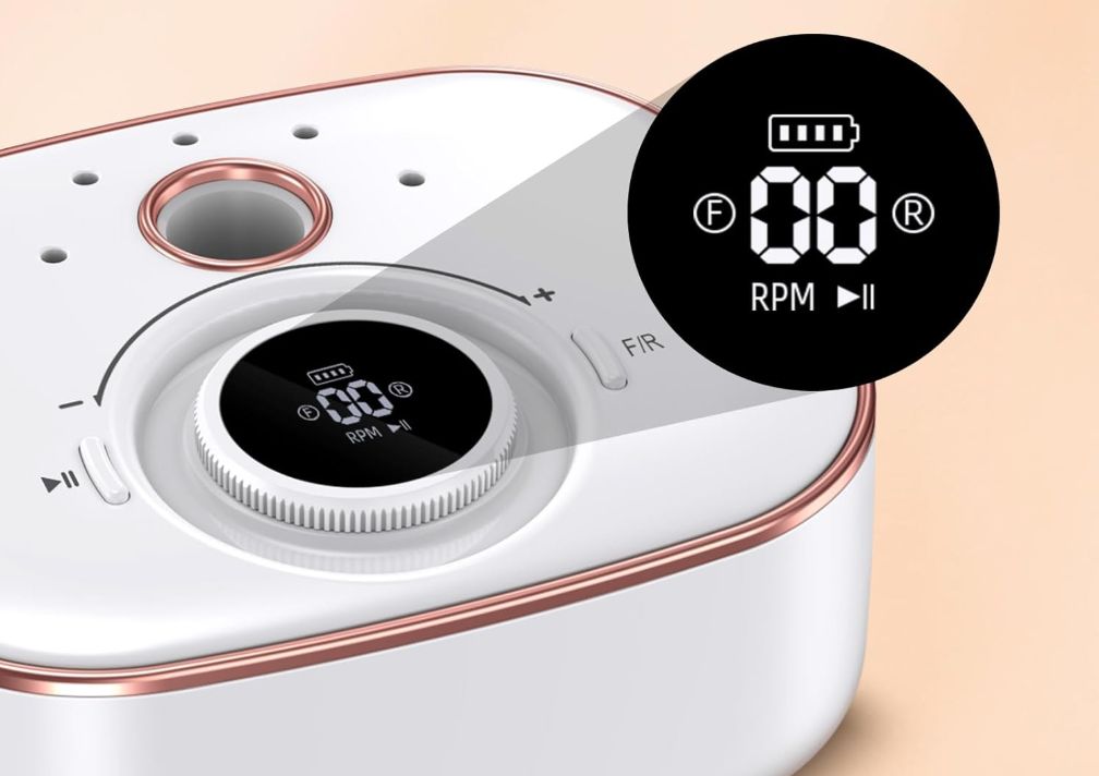 Profesjonalna frezarka do paznokci CIVPOWER S-306 35 000 RPM, 13 w 1 z baterią 4000 mAh