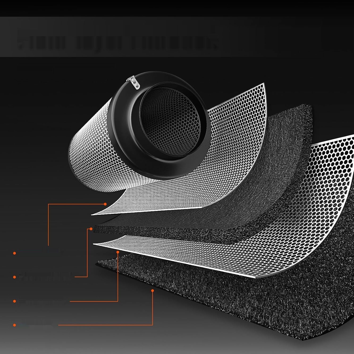 Spider Farmer filtr węglowy 10,2 cm do namiotu uprawowego