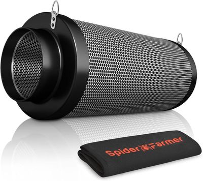 Spider Farmer filtr węglowy 10,2 cm do namiotu uprawowego