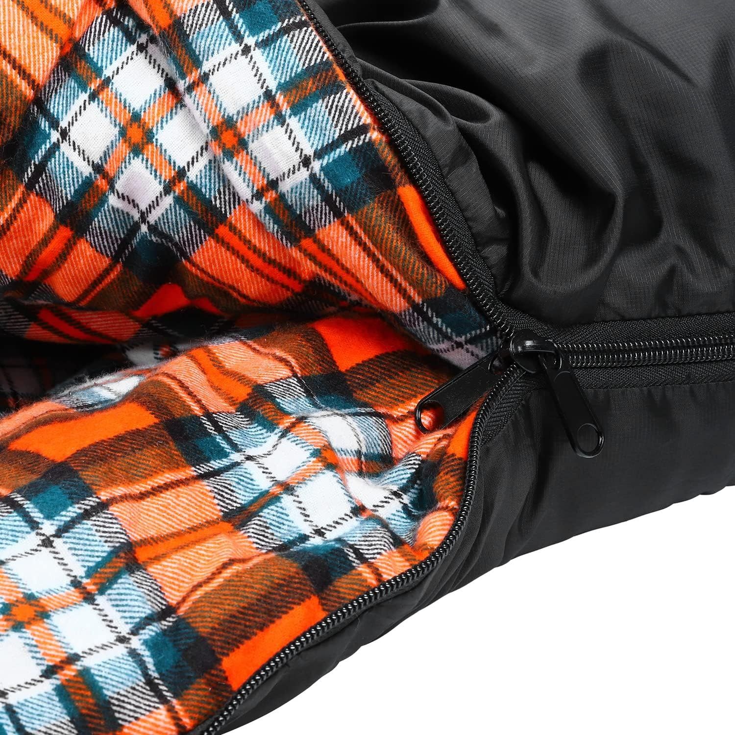 Zimowy podwójny śpiwór Mcota, rozmiar XXL i wymiary 155 x 230 cm