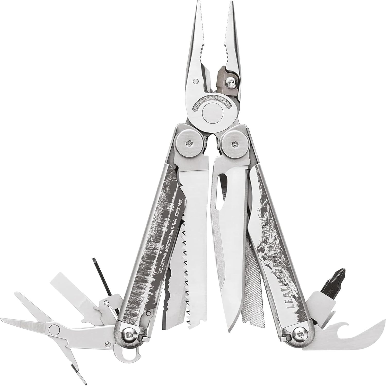 Leatherman Wave+ Multinarzędzie – narzędzie ze stali nierdzewnej 18 w