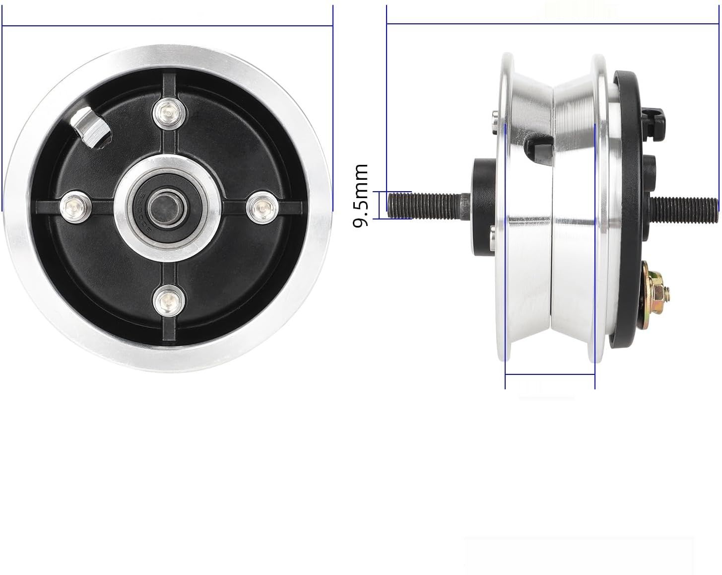 Pneumatyczne opony pełne 200x50 do hulajnogi elektrycznej Little Dolphin