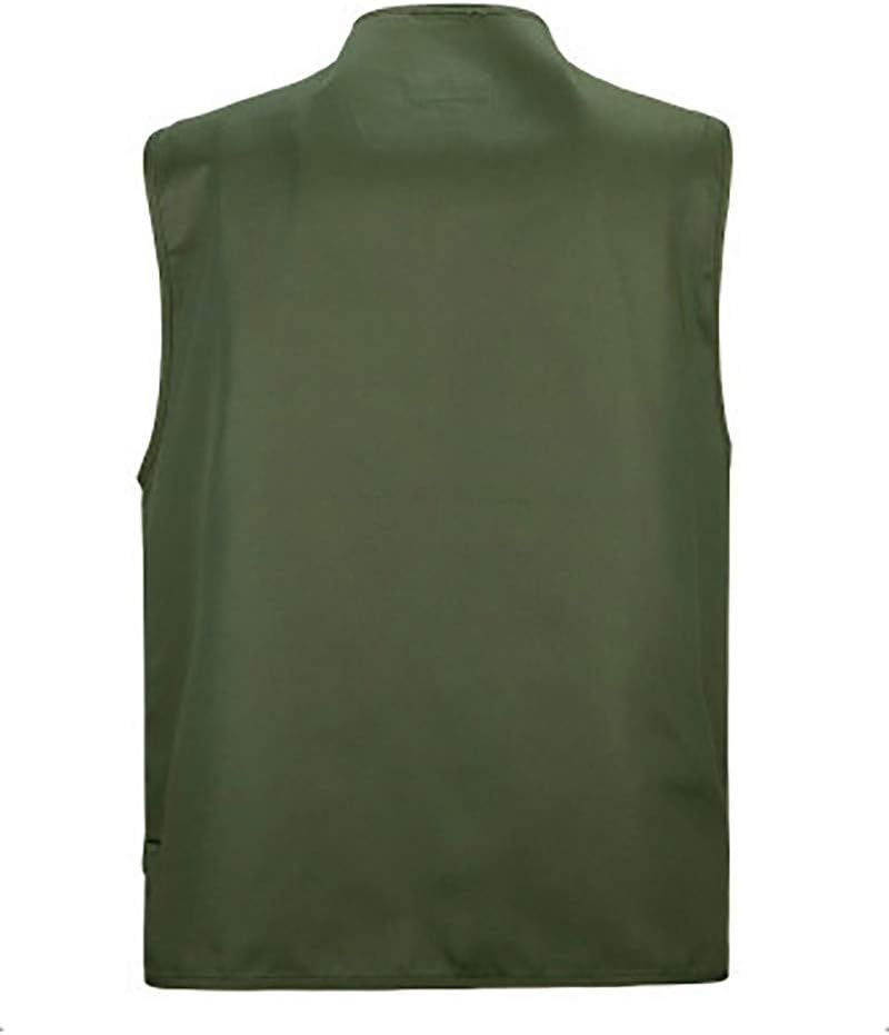 Męska kamizelka safari z wieloma praktycznymi kieszeniami, L