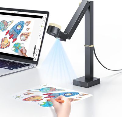 CZUR Fancy S Pro – kamera do dokumentów 12 MP 4K z funkcją wizualizera