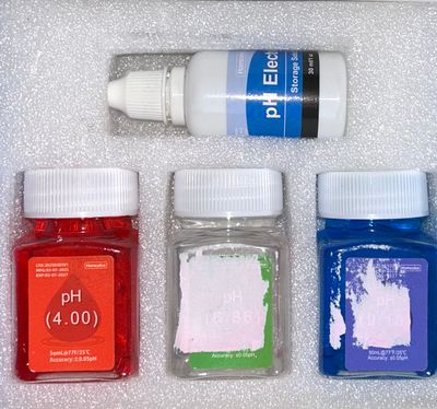 Homcoice Zestaw uniwersalnych roztworów do kalibracji pH (4,00; 6,86 i