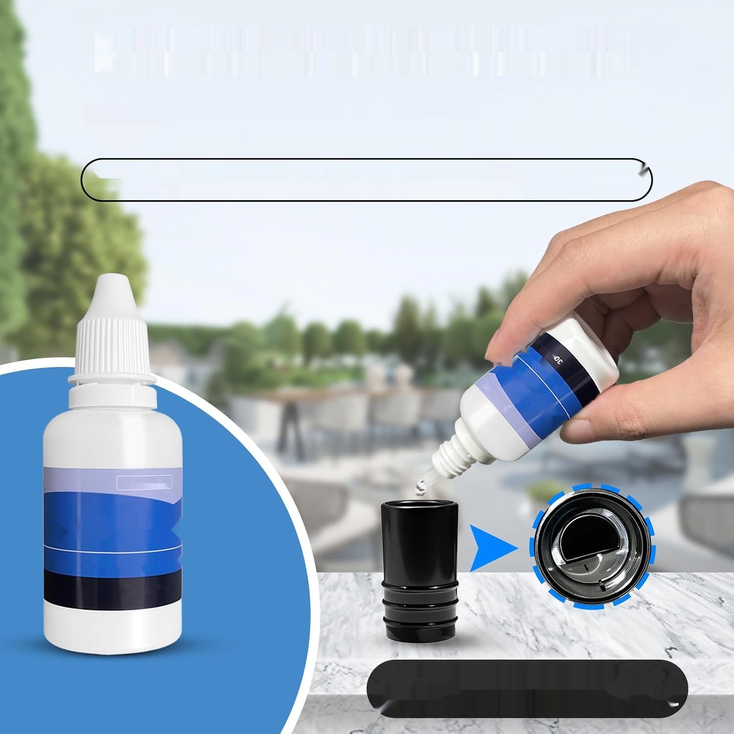 Homcoice Zestaw uniwersalnych roztworów do kalibracji pH (4,00; 6,86 i