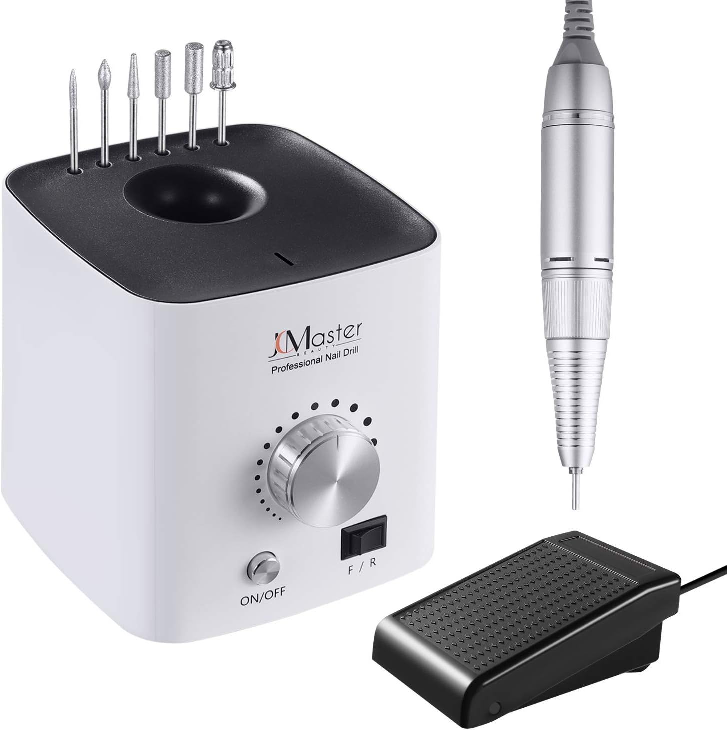 Profesjonalna frezarka do paznokci JCMaster 30000 RPM, mocna frezarka