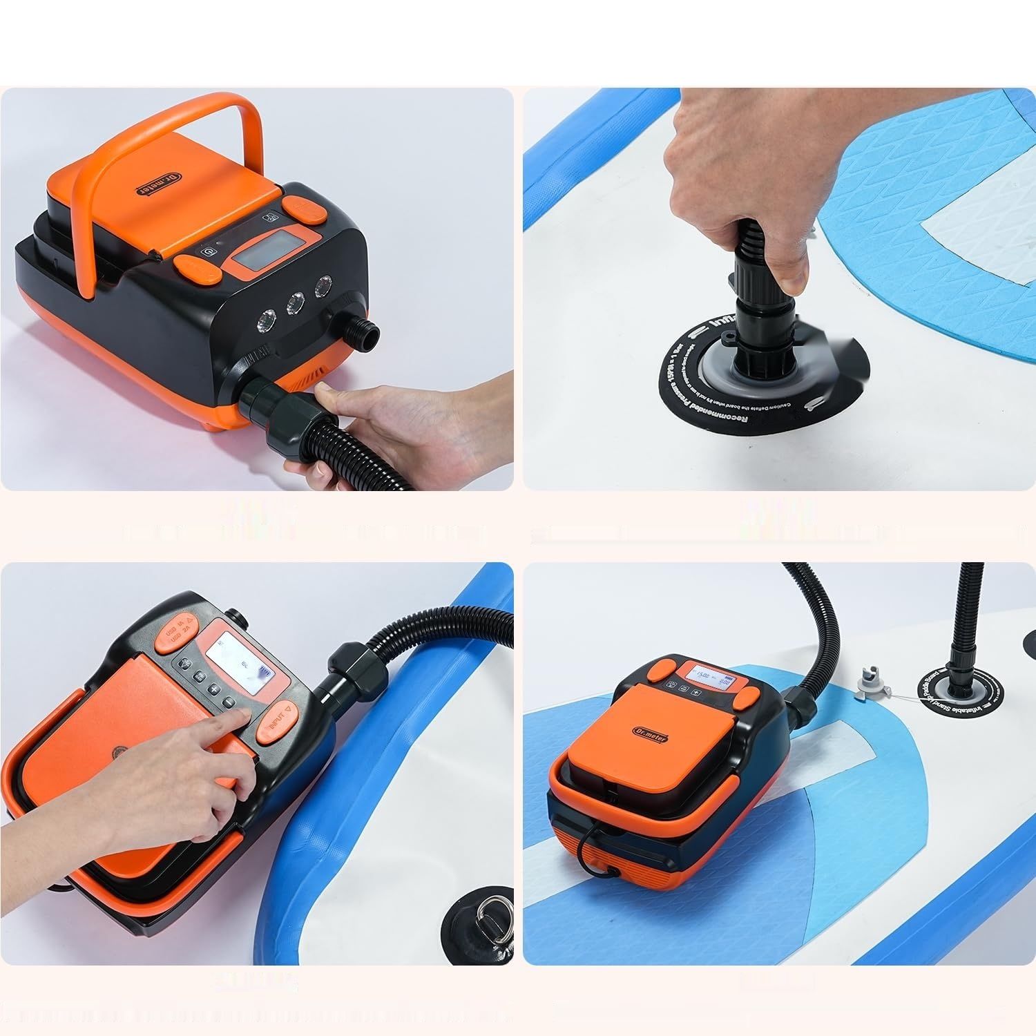 Dr.meter Elektryczna Pompa Powietrza 6000 mAh, 12V DC