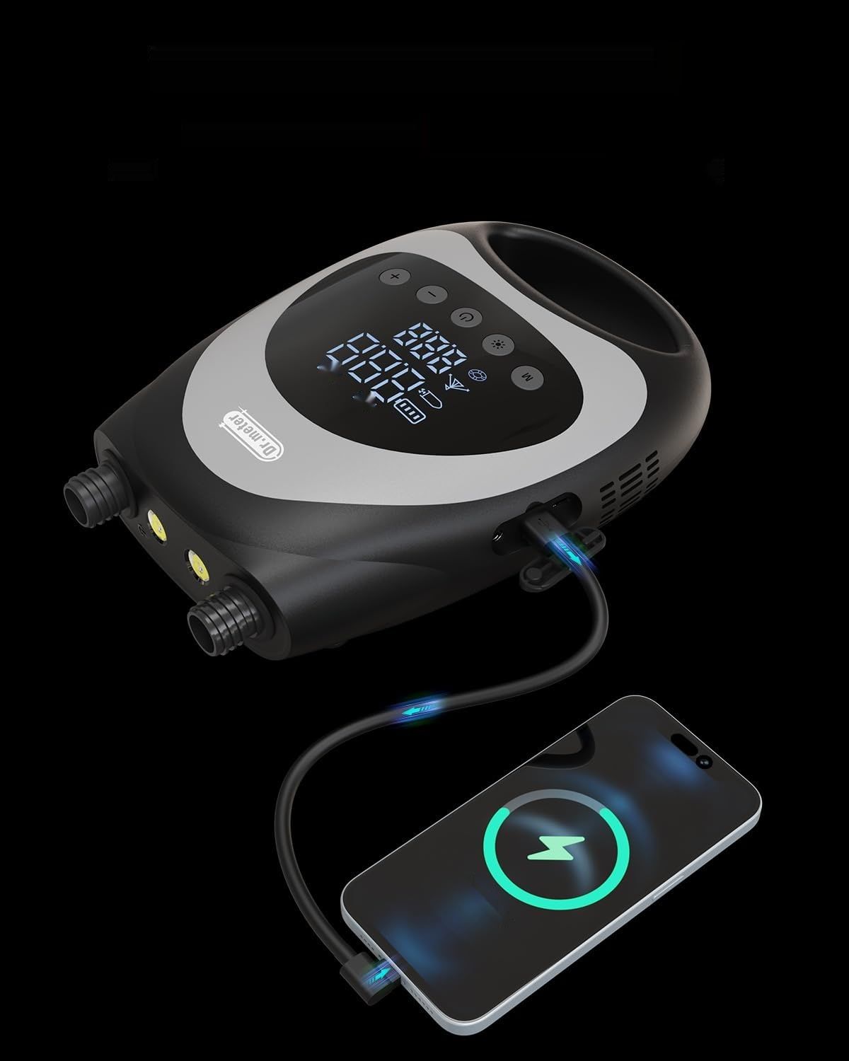 Dr.meter NW03 – elektryczna pompka SUP 10000 mAh, 20 PSI z akumulatorem