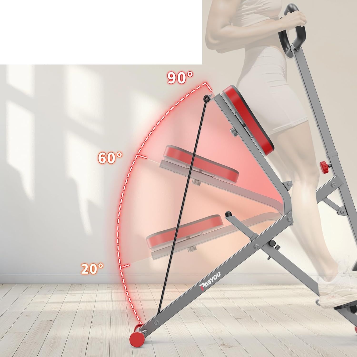 PASYOU Row-N-Ride PH10 – trener do przysiadów i ćwiczeń całego ciała