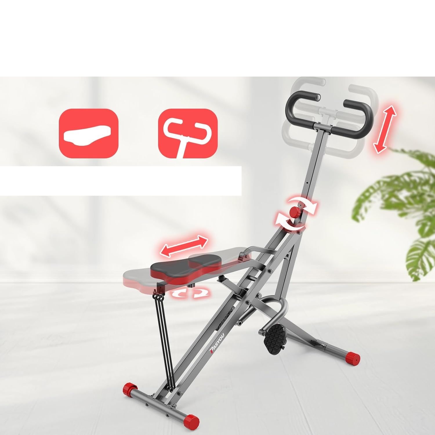 PASYOU Row-N-Ride PH10 – trener do przysiadów i ćwiczeń całego ciała