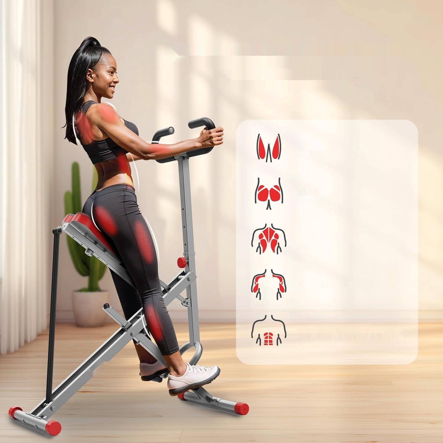 PASYOU Row-N-Ride PH10 – trener do przysiadów i ćwiczeń całego ciała