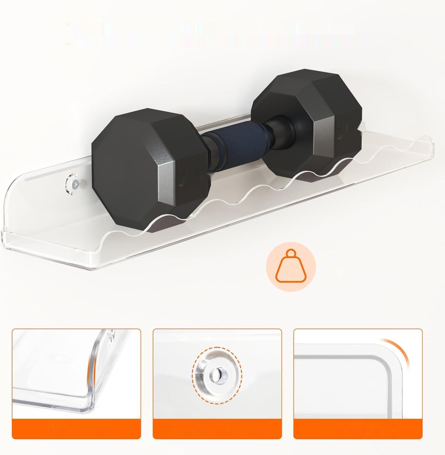 Zestaw 2 plastikowych regałów na książki dla dzieci Lifewit, 38 cm