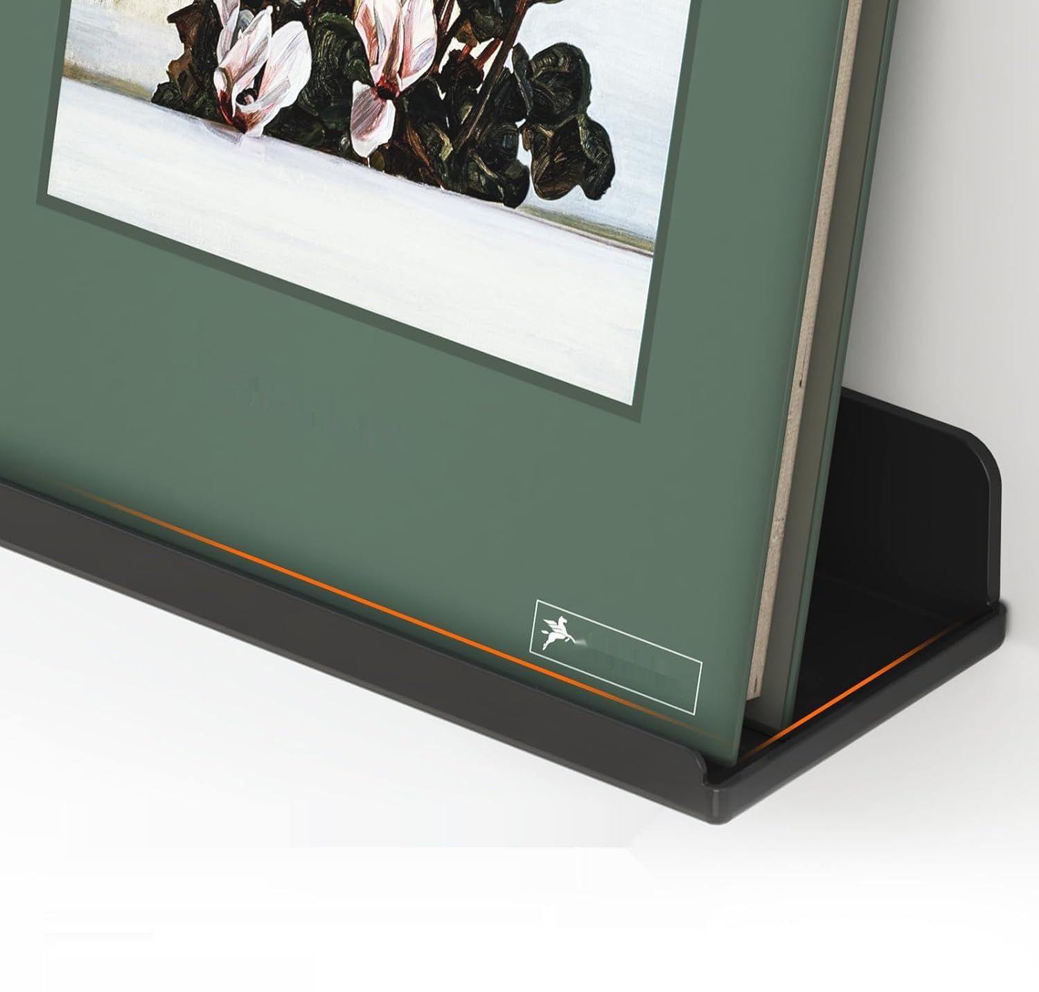 Wiszące półki Lifewit na ścianę, 4 szt., czarne – do salonu, sypialni, łazienki i kuchni