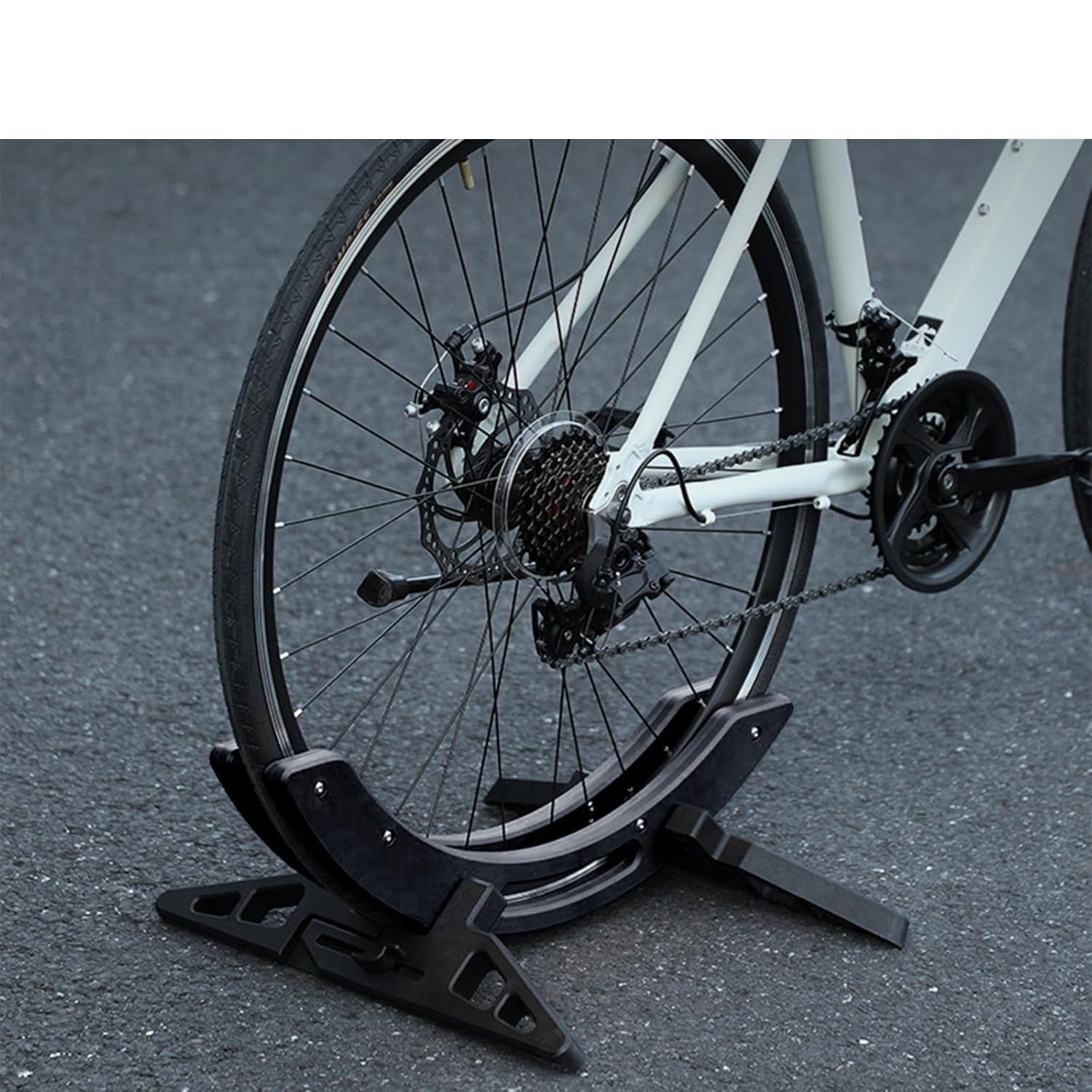 Podłogowa stojaka rowerowa Ayolofei, uniwersalna regulowana podstawka