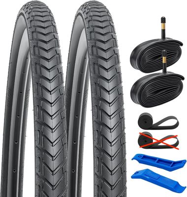 YUNSCM 2 szt. opon do roweru szosowego 700C 700x40C/42-622