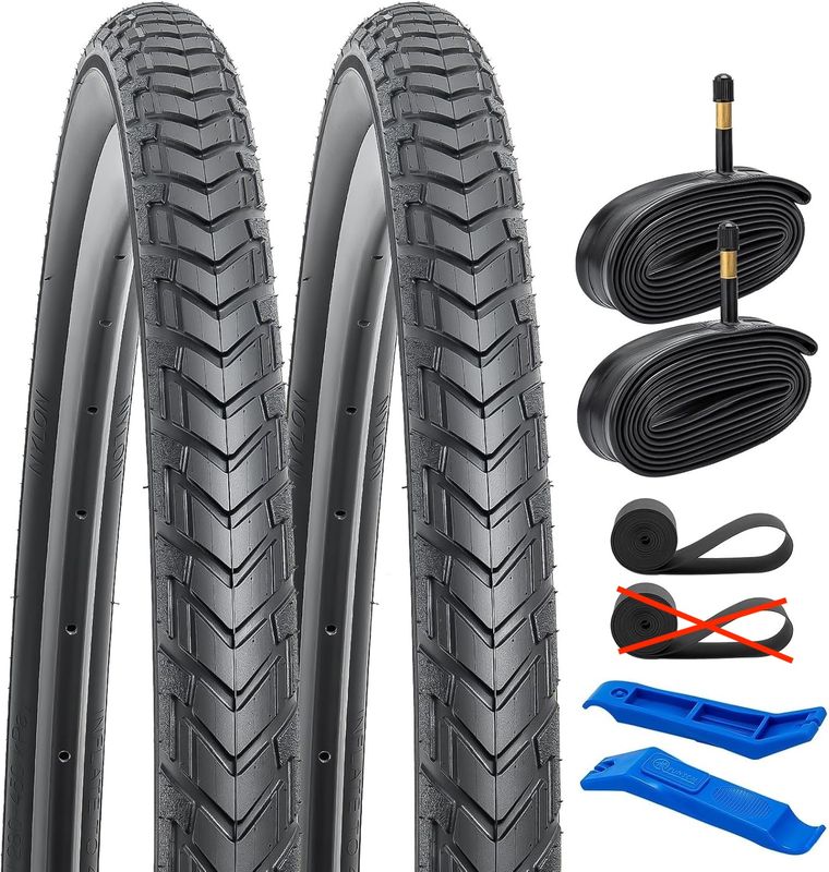 YUNSCM 2 szt. opon do roweru szosowego 700C 700x40C/42-622