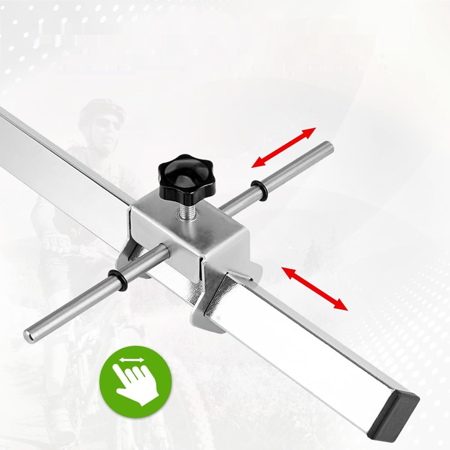 Mimoke Profesjonalne narzędzie do osiowania roweru