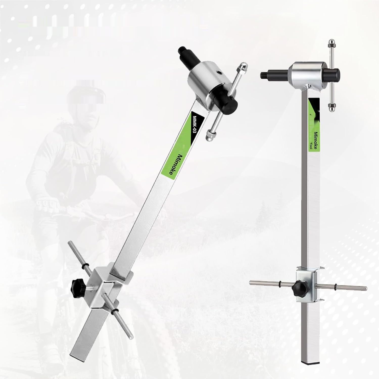 Mimoke Profesjonalne narzędzie do osiowania roweru