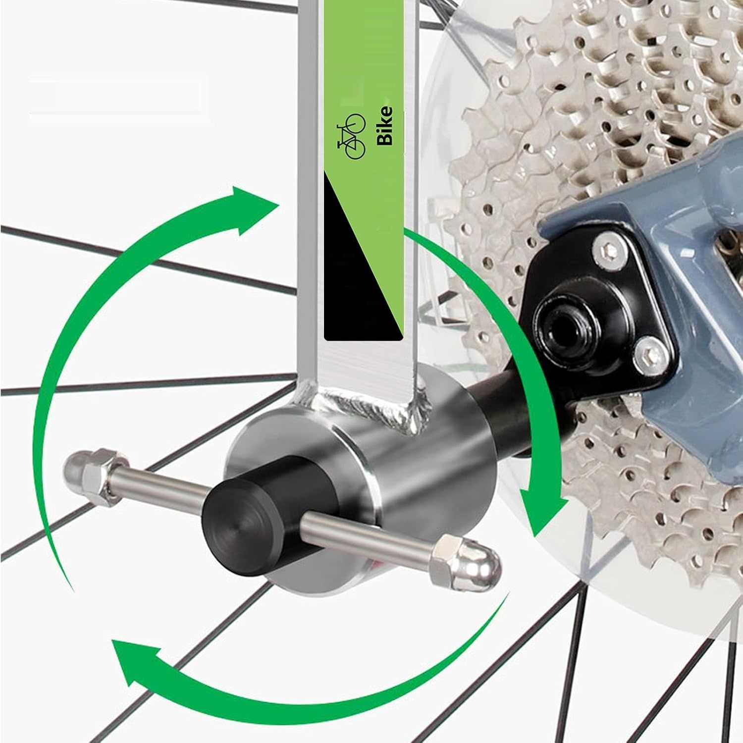 Mimoke Profesjonalne narzędzie do osiowania roweru